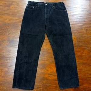 Vintage Levi's 505 black jeans